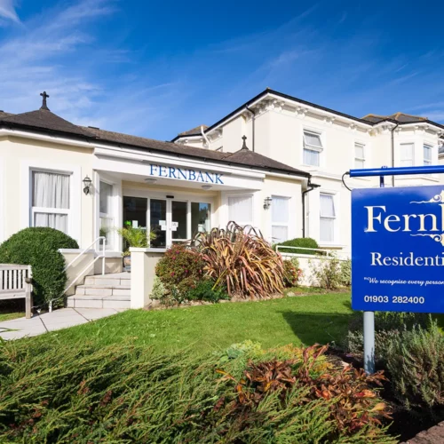 Fernbank Residential Home, Worthing, West Sussex - South Coast Nursing Homes Specialist Nursing & Residential Care across the South Coast